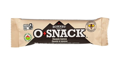 Organic O-Snack Chocolate Espresso Bar- Code#: SN2441