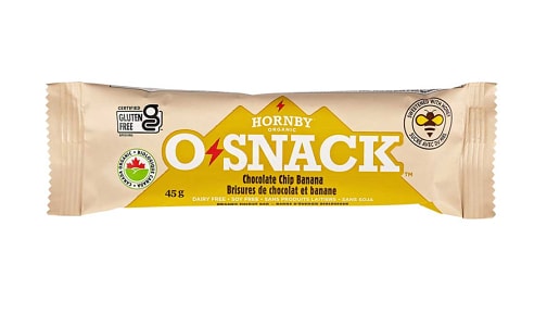 Organic O-Snack Chocolate Chip Banana Bar- Code#: SN2443