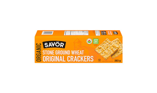 Organic Stoned Wheat Original Crackers- Code#: SN2498
