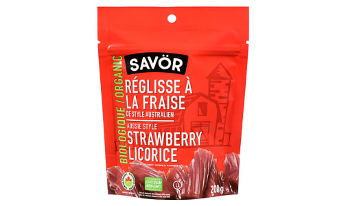 Organic Strawberry Licorice Aussie Style- Code#: SN2508