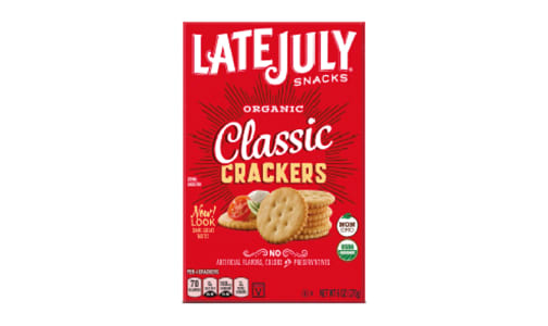 Organic Classic Rich Crackers- Code#: SN664