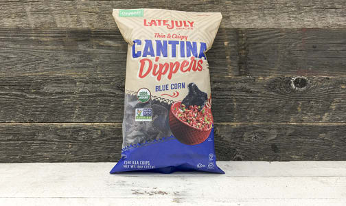 Organic Thin & Crispy Cantina Dippers Blue Corn- Code#: SN759