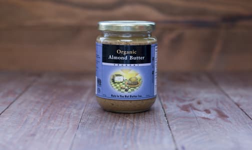 Organic Crunchy Almond Butter- Code#: SP0052