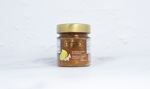 Organic Callipo Lemon and Ginger Jam- Code#: SP0378