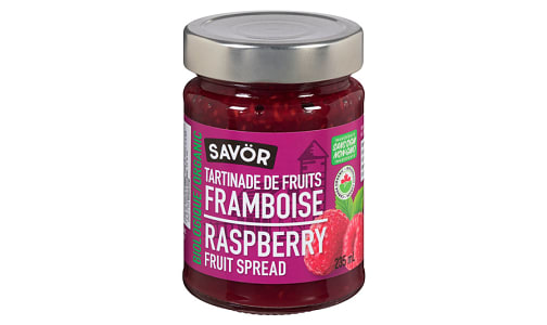 Organic Raspberry Fruit Spread- Code#: SP0463