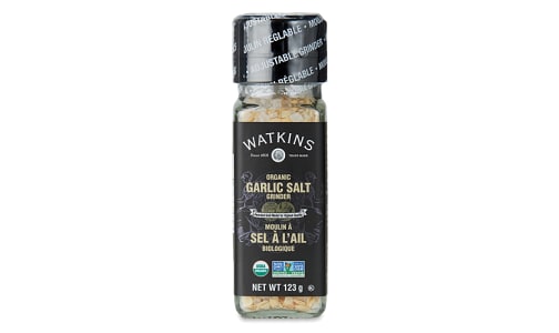 Organic Garlic Salt Grinder- Code#: SP0504