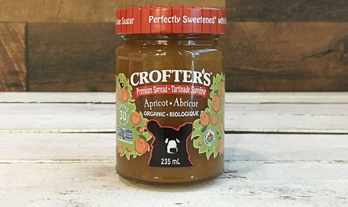 Organic Apricot Just Fruit Spread- Code#: SP400