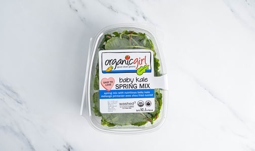 Organic Salad Greens, OG Baby Kale Spring Mix- Code#: PR216871NCO