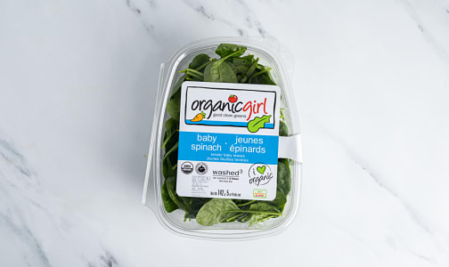 Organic Spinach, Baby - 5 oz- Code#: PR202111NCO