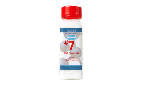 #7 Kali Sulphuricum  6X Cell Salts- Code#: VT0417