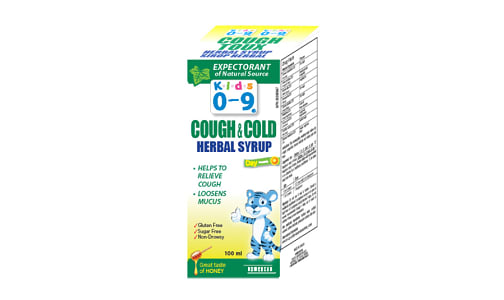 Herbal Cough & Cold Syrup - Kids- Code#: VT0650