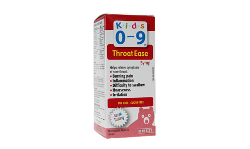 Throat Ease Syrup- Code#: VT0659