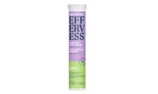 Effervess Collagen with Vitamin C Tablets - Kiwi- Code#: VT0867
