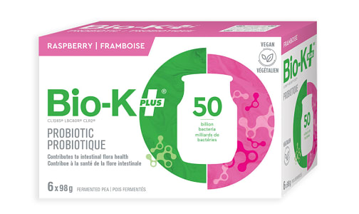 Organic Fermented Non-Dairy Probiotic Drink - Raspberry- Code#: VT0938
