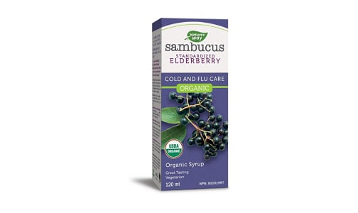 Organic Sambucus Cold and Flu Care- Code#: VT0969