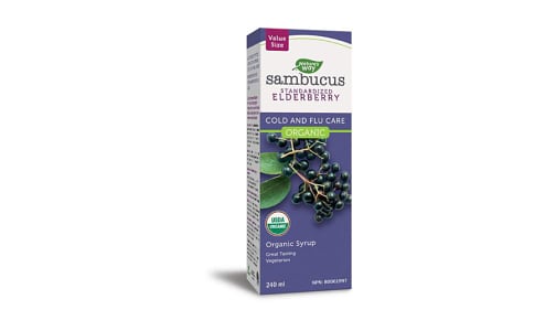Organic Sambucus Cold and Flu Care- Code#: VT0970