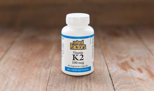Vitamin K2 100mcg- Code#: VT1095