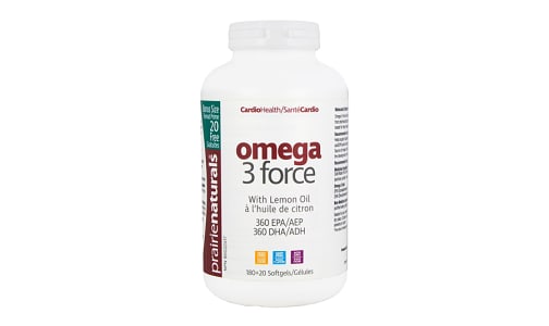 Omega-3-Force 360 EPA/360 DHA with Lemon Bonus Size- Code#: VT1250