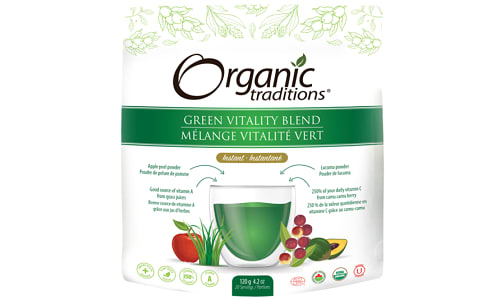 Organic Green Vitality Blend- Code#: VT1847