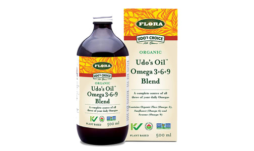 Organic Udo's Oil 3-6-9 Blend- Code#: VT2001