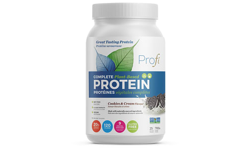 Plant Based Protein Cookies & Cream Jug- Code#: VT2127
