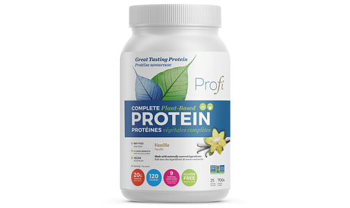 Plant Based Protein Vanilla Jug- Code#: VT2129