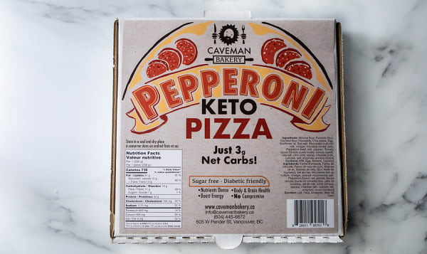 Keto Pepperoni Pizza 8 