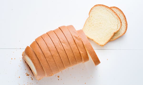 Sliced French Brioche Loaf