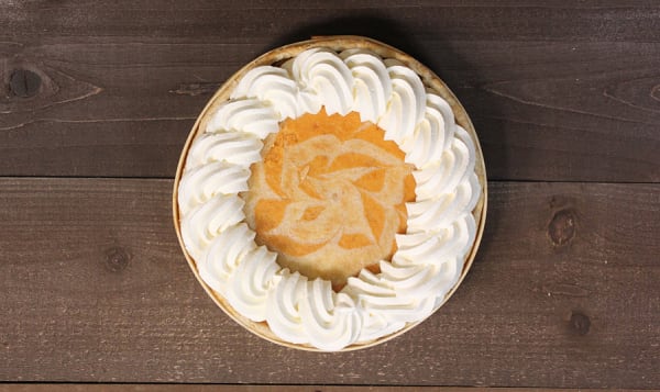Pie Junkie - Pumpkin Candied Ginger Cheesecake Pie (Frozen)