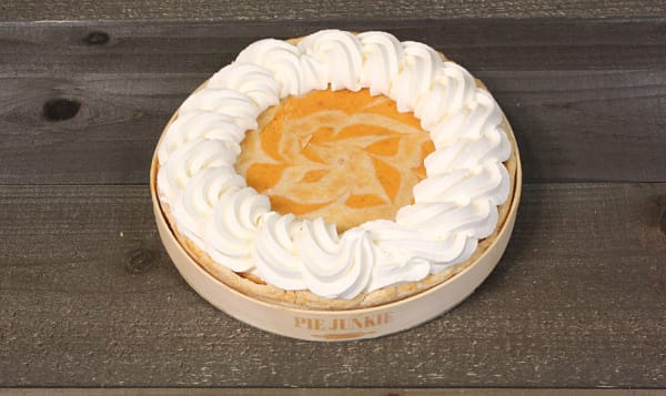 Pie Junkie - Pumpkin Candied Ginger Cheesecake Pie (Frozen)
