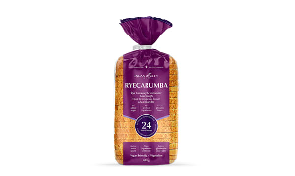 Ryecarumba - Rye Caraway & Coriander Sliced Sourdough Loaf