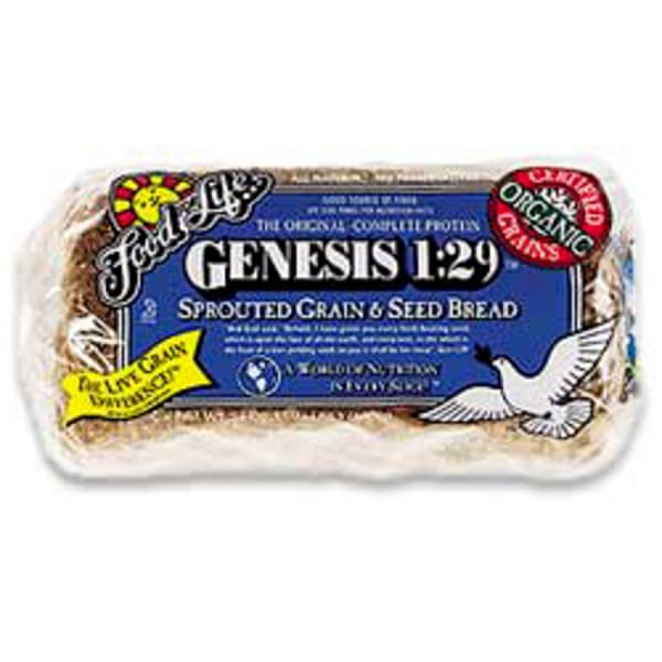 Organic Sprouted Grain & Seed Genesis Sliced Bread (Frozen)