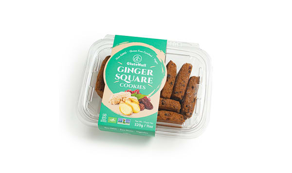 Ginger Square Cookies