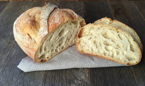 White Sourdough Bread - Sliced