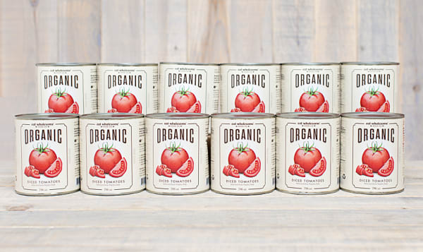 Organic Diced Tomatoes - CASE