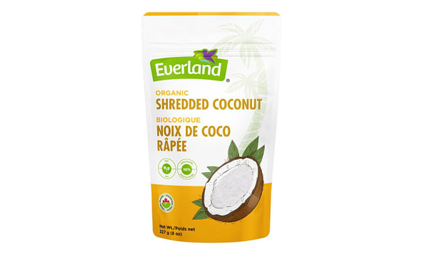 Organic Coconut - Shredded, Dried, Raw