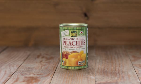 Organic Sliced Peaches