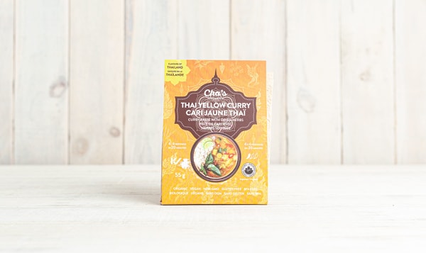 Organic Thai Yellow Curry Paste with Dried Herbs