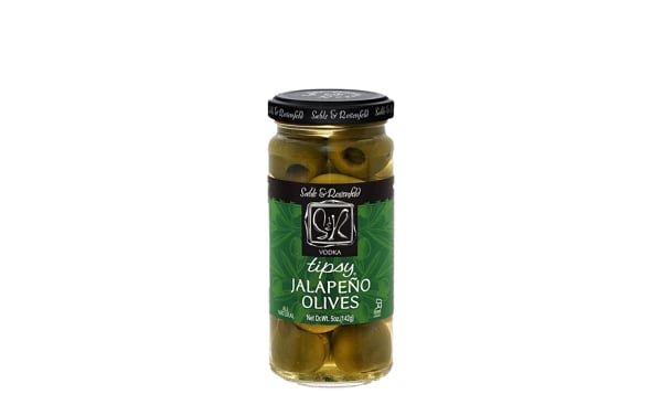 Jalapeno Vodka Olives