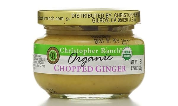Organic Chopped Ginger