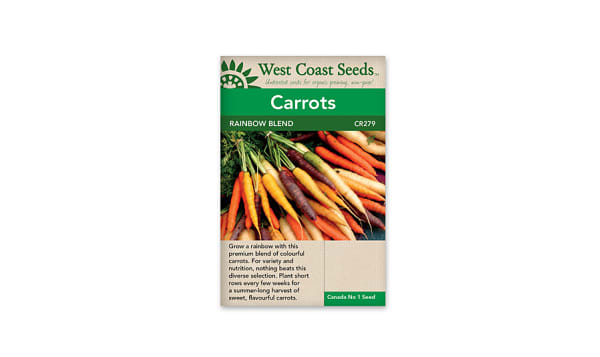 Rainbow Carrot Seed Blend
