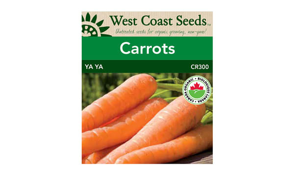 Organic  Ya Ya  Carrot Seeds