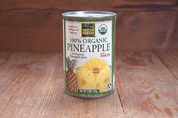 Organic Pineapple - Slices - BPA Free