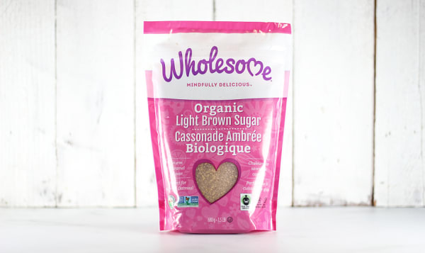 Organic Fair Trade Light Brown Sugar