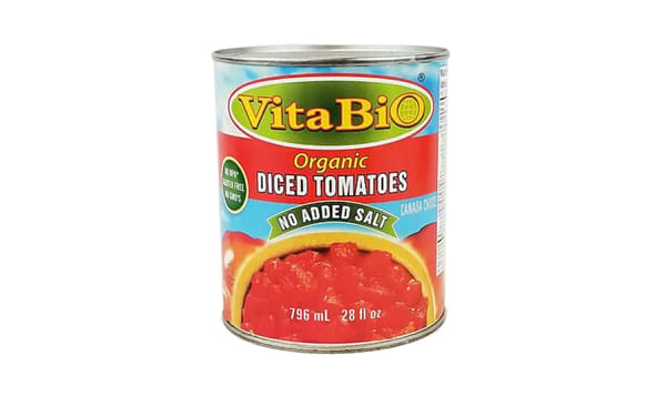 Organic Diced Tomatoes - No Added Salt