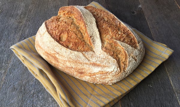 Rye Sourdough Bread - Unsliced