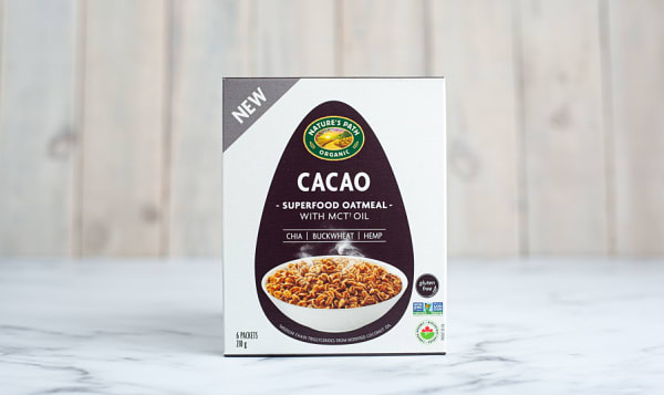 Organic Cacao Superfood Oatmeal