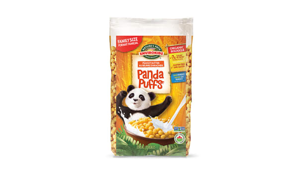 Organic Panda Puffs Breakfast Cereal Eco-Pac