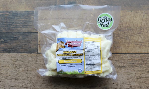 Organic Cheddar Cheese Curd