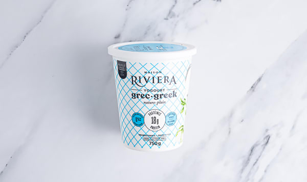 Greek Yogurt - Plain, Lactose Free, No Sugar Added, 0% MF